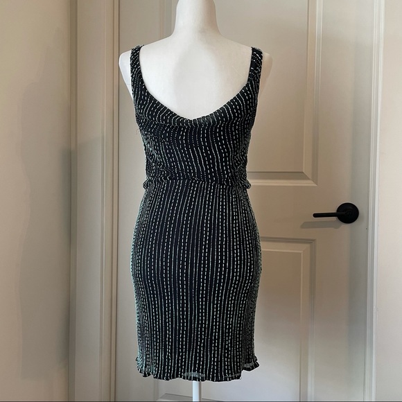 🎄last call🎄Alice + Olivia Beaded Mini summer Dress S - Picture 2 of 13
